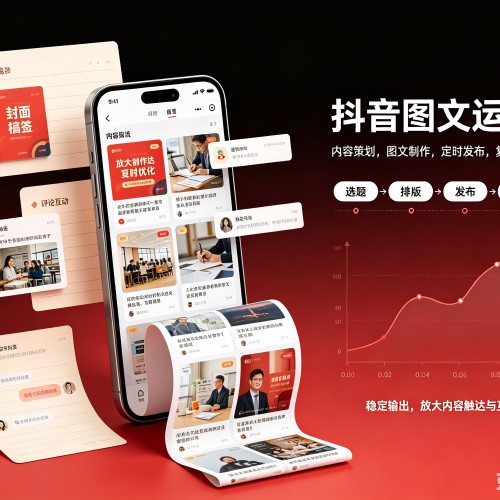 洋县抖音图文代运营服务